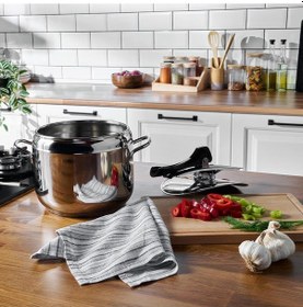 Resim Hisar Bergama İndüksiyon Tabanlı Düdüklü Tencere 6 Lt Gümüş 