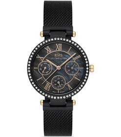 Resim Romanson Rms.1.ag1518.07 Erkek Kol Saati Altın - Siyah 