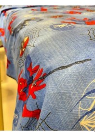 Resim Örümcek Adam Lisanslı Tek Kişilik Pike 160x220 Cm %100 Pamuk, Hafif & Nefes Alabilir Renkli 