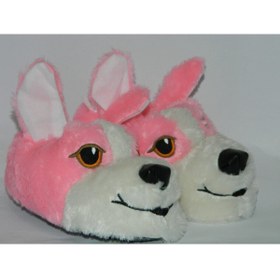 Resim Gülce Pembe Köpek Kadın Panduf 