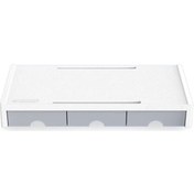 Resim Orico XT-01H-WH Çok Fonksiyonlu Çekmeceli Monitör Standı Beyaz 