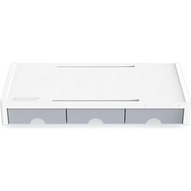 Resim Orico XT-01H-WH Çok Fonksiyonlu Çekmeceli Monitör Standı Beyaz 