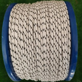 Resim Sera Trend 5 mm 50 Metre Soylu Halat Örgü Iskota Halat Denizci Tekne Halatı Salıncak Ip Dağcı Ip Halat 