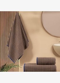 Resim Omen%100 Pamuk Havlu 85 * 150 cm Mocha 