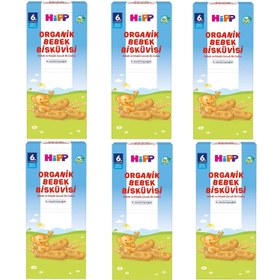 Resim Hipp Organik Bebek Bisküvisi 180 gr 6 ADET 