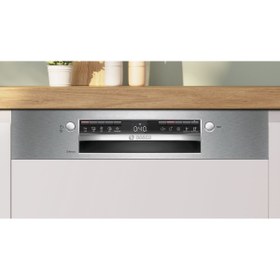 Resim Bosch SMI4IKS50T 5 Programlı Inox Ankastre Bulaşık Makinesi 