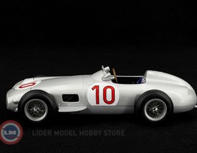 Resim 1:18 WERK83 1955 Mercedes Benz W196 #10 - Fangio Sieger Belgien GP 1955 