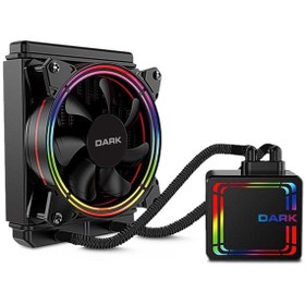 Resim Genel Markalar Aquaforce W126 120mm Fıxed Rgb Ledli Sıvı Soğutma Işlemci 