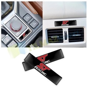 Resim Ford St Racing Kapı Kolu Torpido Ayna Damla Sticker Etiket 