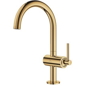 Resim Grohe Lavabo Bataryası Atrio 1/2" L-Boyut - 24362GL0 Altın 