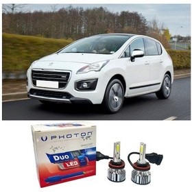Resim Peugeot 3008 Led Xenon Uzun Far Ampulü Hb3 9005 Duo Yeni Seri Beyaz 2013-2016 