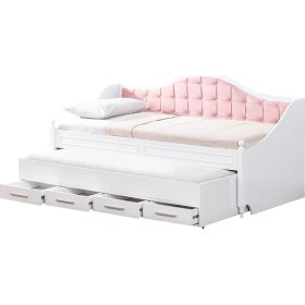 Resim Setay Yavrulu Yatak, Eymen Yavrulu Karyola - Pembe 