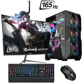 Resim Izoly ST999078 i7-10700F 16 GB 512 GB M.2 NVMe GTX1660S 6 GB 24" Free Dos Masaüstü Oyuncu Bilgisayarı 