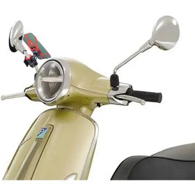 Resim Powertec Üniversal Vespa - Piaggio Uyumlu Ayna Bağlantılı Telefon Tutucu Mıknatıslı 