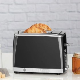 Resim Russell Hobbs Mat Siyah 2 Dilim Ekmek Kızartma Makinesi 