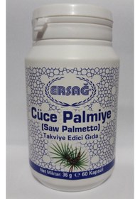 Resim Ersağ Cüce Palmiye Gıda Takviyesi. Saw Palmetto 