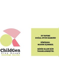 Resim Childgen 125 G Oyun Hamuru Beyaz 