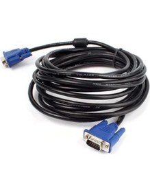 Resim Wozlo 10M Orjinal VGA Görüntü Kablosu Projeksiyon Ekran Monitör LCD Tv - 10 Metre 