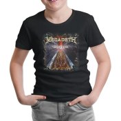 Resim Lordd T-Shirt Lorddd T-Shirt T-Shirt Megadeth - End Game Siyah Çocuk Tshirt 