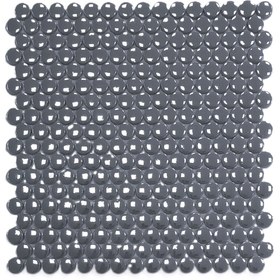 Resim MozaiKristaL Yaşam alanlarının tüm yüzeyleri için 22 mm Yuvarlak Gri Cam Mozaik. ( 1 Kutu = 1 m2 Fiyatıdır ) 