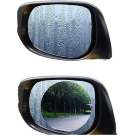 Resim Buğu Önleyici Araç Ayna Yağmur Kaydırıcı Kesintisiz Net Görüş 2adet Cam Film 