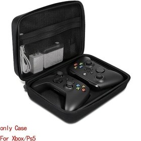 Resim Cloud011 Xbox Black İçin Taşınabilir Dual Kulplu Eva Koruma Kılıfı - Oyun Konsolu Çantası 