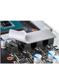 Resim Wozlo 0 5mm 100x100mm Chipset Soğutucu Termal Pad Cep Telefonu Notebook Ps4 Ps5 Gri 13w/m K 