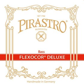 Resim Pirastro 340000 Flexocor Deluxe Solo Takım Kontrabass Teli | Üstün Ses Dengesi, Hızlı Yay Tepkisi, Profesyonel Orkestra Standartı 