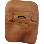 Resim Chuangyinshop Regular Style Brown Pu Malzeme Araç Kolçak Çantası Ve Organizer Tüm Mevsimler İçin 