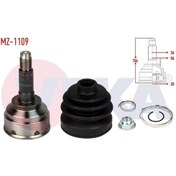 Resim Mazda 626 Iıı Gd 1.6i 26x23x56 Uzunluk 151mm 1987-1992 Aks Kafası Sol-sağ Ön Dış G023-25-600 