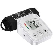 Resim Kol Tipi Sesli Ev Ölçüm Cihazı Akıllı Tansiyon Aleti Monitörü 