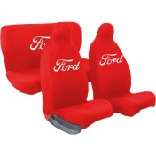 Resim Mirsepet Ford Fiesta Koltuk Koruyucu Penye 4 Parça Set 