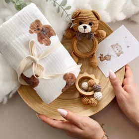 Resim Amigurumi Bobby Ayıcık Box - Bobby Gift Box 