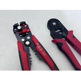 Resim Hasyılmaz HSC8 6-4A Awg23-7 Terminal Sıkma ve Tel Sıyırma Pense Seti (800 Parça) 