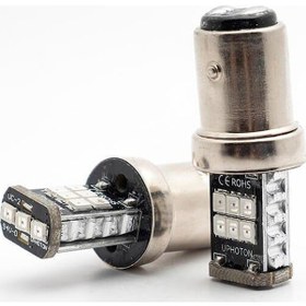 Resim Photon P21/5W Red Kırmızı Çift Duy Flash Serisi Ph7216 Rf 