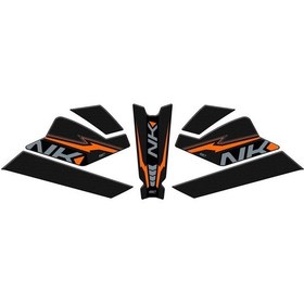 Resim Gp Kompozit Cf Moto 250 Nk 2023-2024 Uyumlu Tank Pad Seti Turuncu 