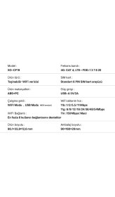 Resim Qasul 4g Lte USB Taşınabilir Modem – Sım Kart Destekli Mobil Wifi Dağıtıcı, 150MBPS Download, 50 Mbps Upload, Mini Internet Router, Tak Çalıştır, 8 Kullanıcı Destekler, Akıllı Çip 