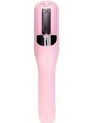 Resim Willowhaven Pembe Kablosuz Sac Bolucu Tiras Makinesi Usb Sarjli 500mah Tasinabilir Elektrikli Sac Kesici 