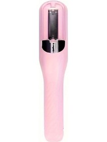 Resim Willowhaven Pembe Kablosuz Sac Bolucu Tiras Makinesi Usb Sarjli 500mah Tasinabilir Elektrikli Sac Kesici 