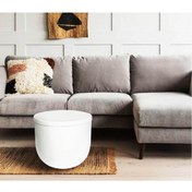 Resim Echo Furniture Hardy Beyaz Sehpa 