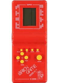 Resim Brick Game E-9999 Tetris Kırmızı 