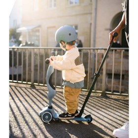 Resim Scoot and Ride Push and Go Ebeveyn Kontrollü Çocuk Scooter Steel 240527-00071 