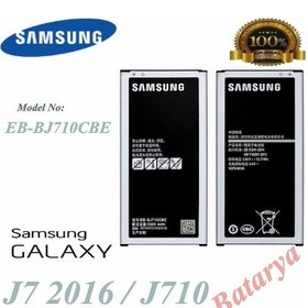 Resim Samsung Galaxy J7 2016 Batarya J710 Eb-Bj710Cbe Servis Ürünü Bata 