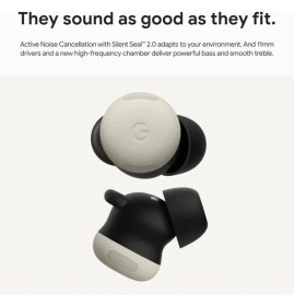 Resim Google Pixel Buds Pro 2 Kablosuz Kulaklık Gri Buds Only 
