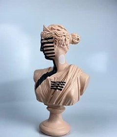 Resim Hedgehog Art Shop Artemis 'Ordinary' Dekoratif Heykel, Pop Art Roma Yunan Heykelleri 