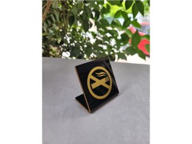 Resim Yönline Minimal 10' Lu Masaüstü Sigara Içilmez Uyarısı 