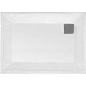 Resim VitrA T80 56840002000 Duş Teknesi, Monoblok, 120x80 Cm 