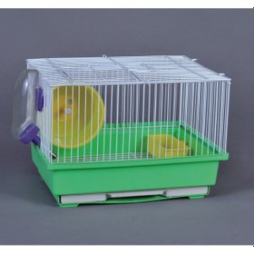 Resim Dayang Hamster Kafesi Aksesuarlı 30x23x21 