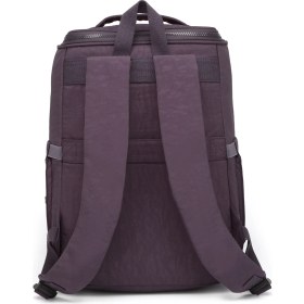Resim Smart Bags Büyük Boy Su Geçirmez Çok Cepli Anne ve Bebek Bakım Sırt Çantası Mürdüm 