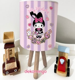 Resim dekomingo ABAJUR KURDELE MY MELODY BEBEK VE ÇOCUK ODASI 